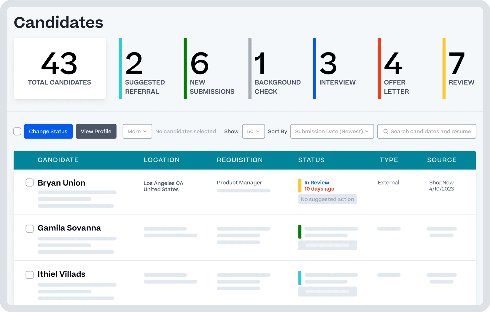 Product screenshot of Cornerstone software.